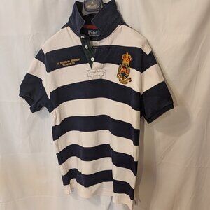 XL Men.s Ralph Lauren Regimental Rugby Shirt Frrom Bleeker St. NYC